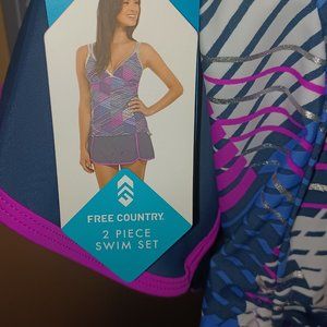 NWT Women's 2 pc Swim Suit